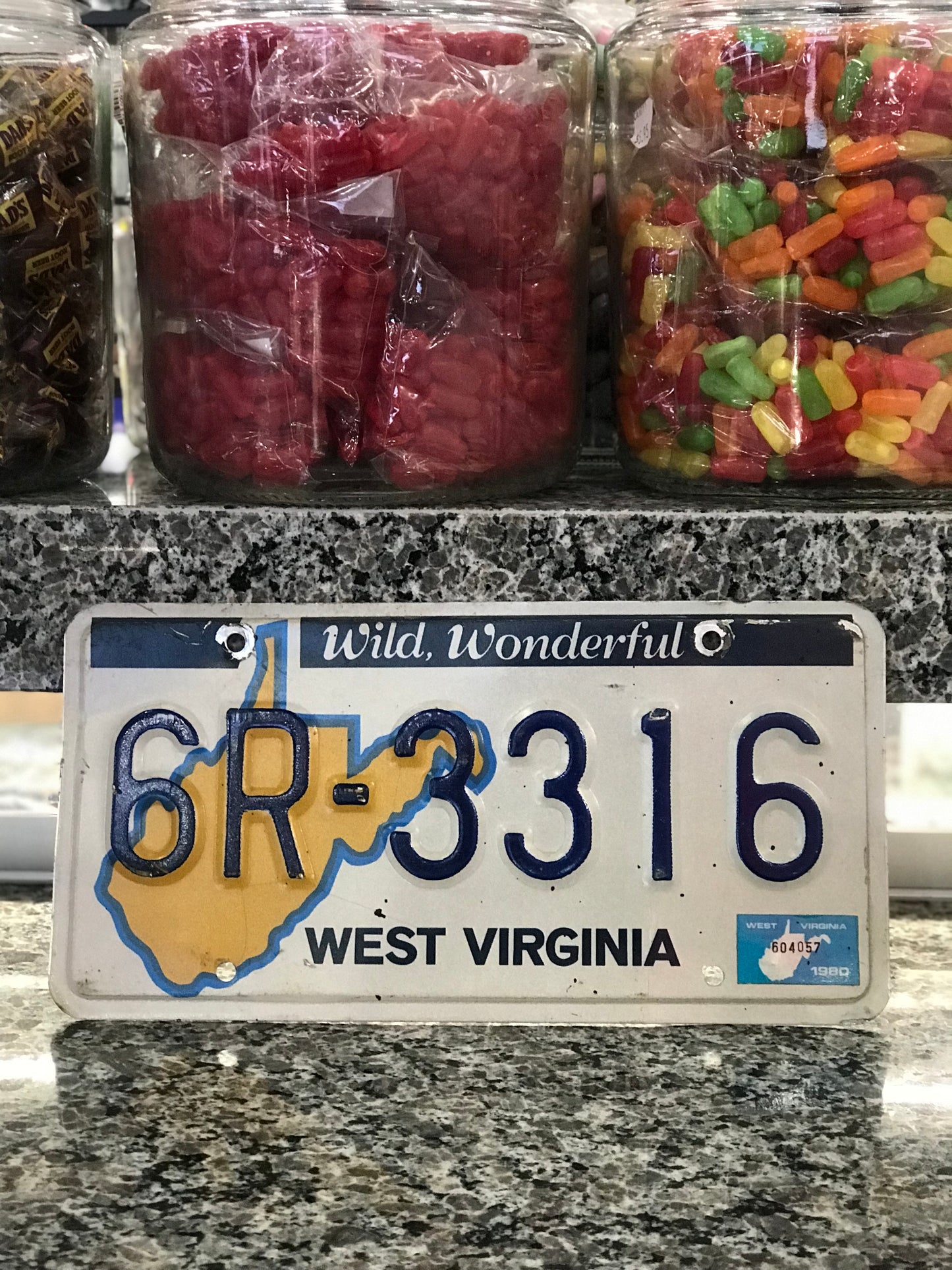 Plate,West Virginia,1980