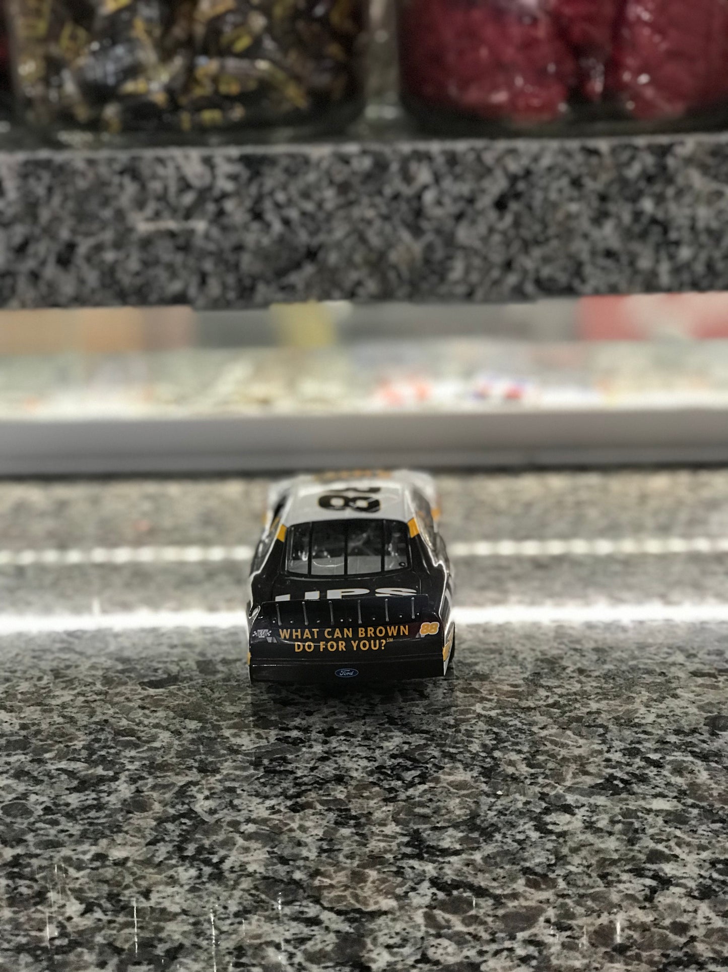 Nascar,UPS,Ford Taurus,White