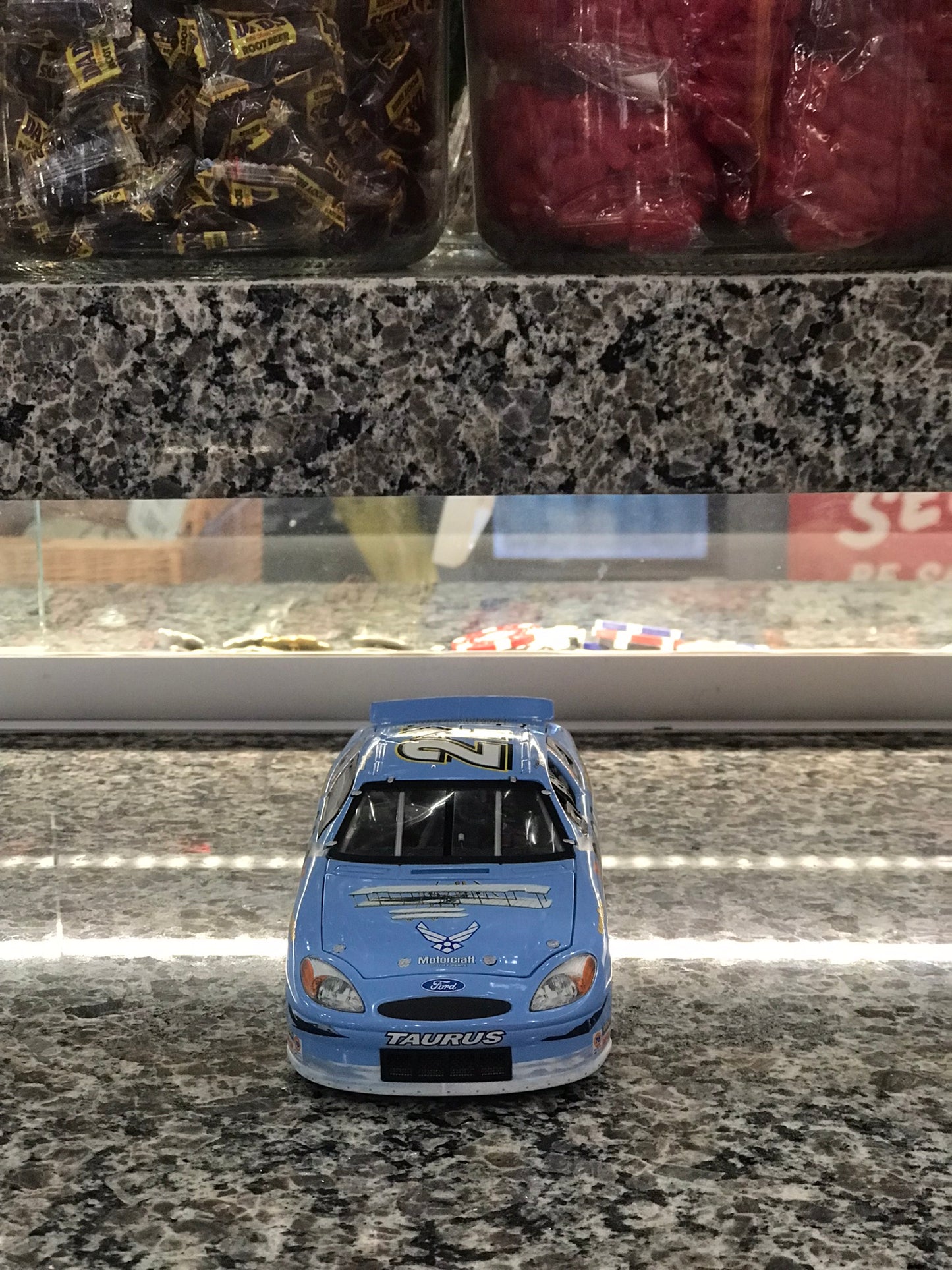 Nascar,Air Force,Ford Taurus,Blue