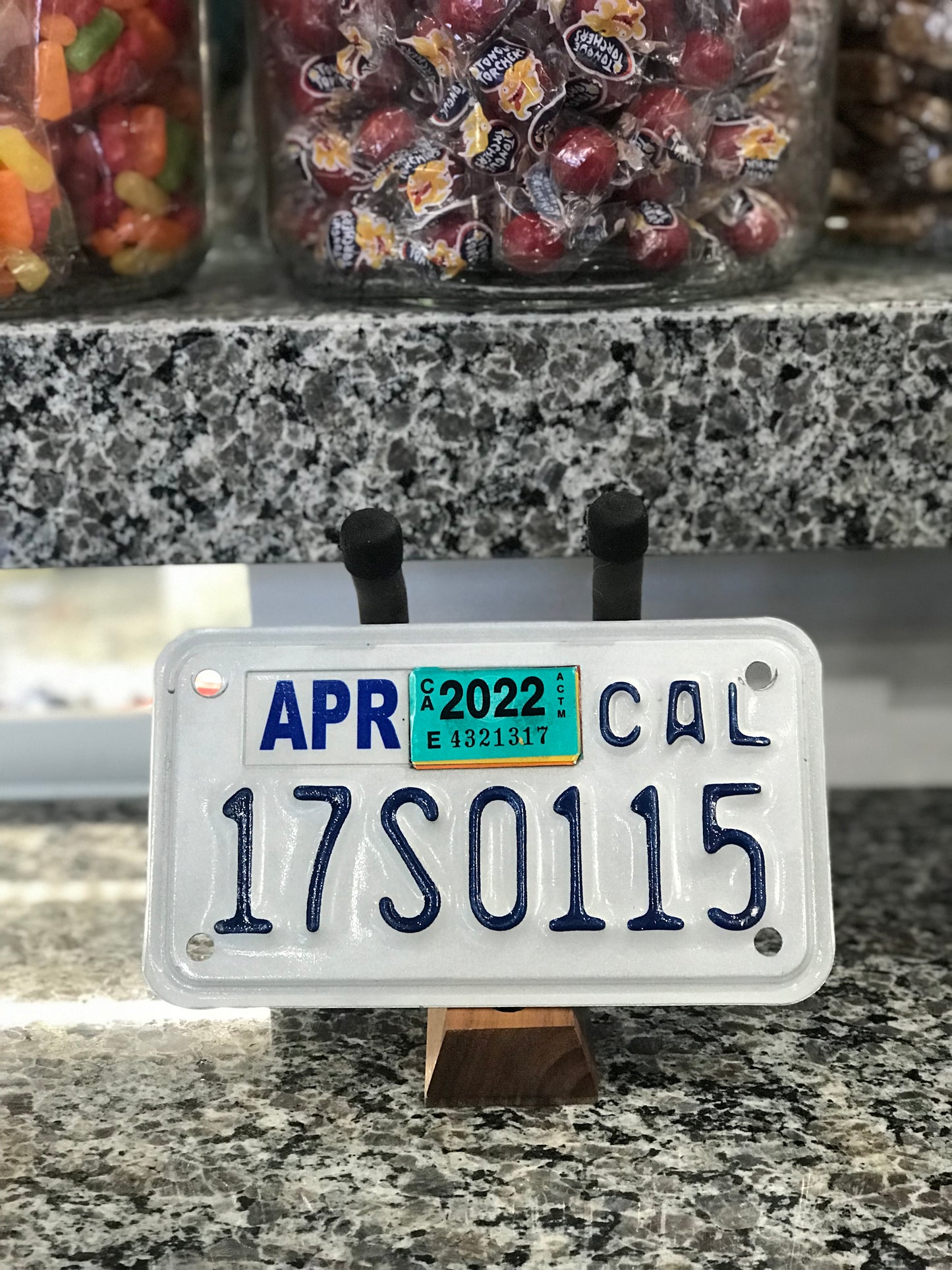 Plate,Motorcycle,California,Apr 2022