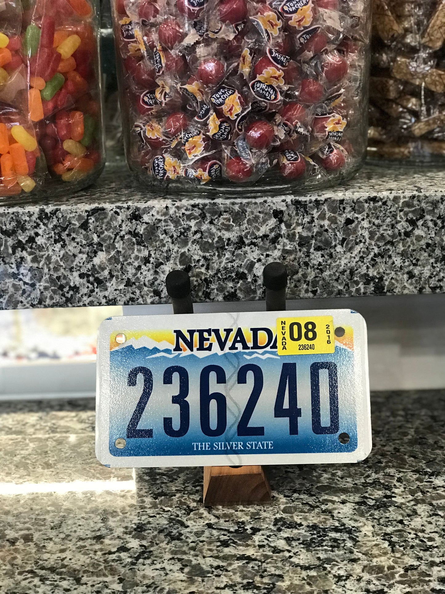 Plate,Motorcycle,Nevada,2016