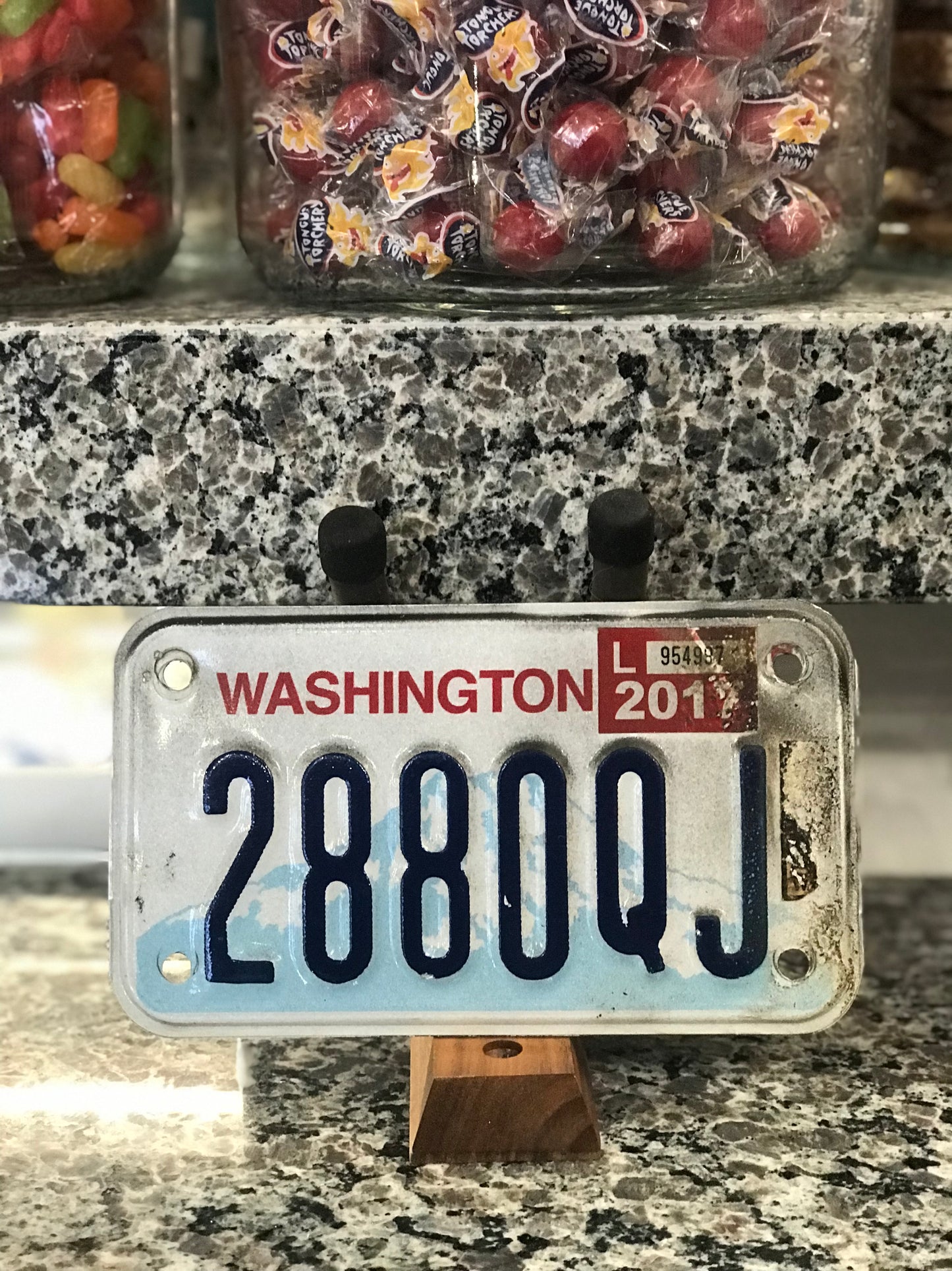 Plate,Motorcycle,Washington,2017