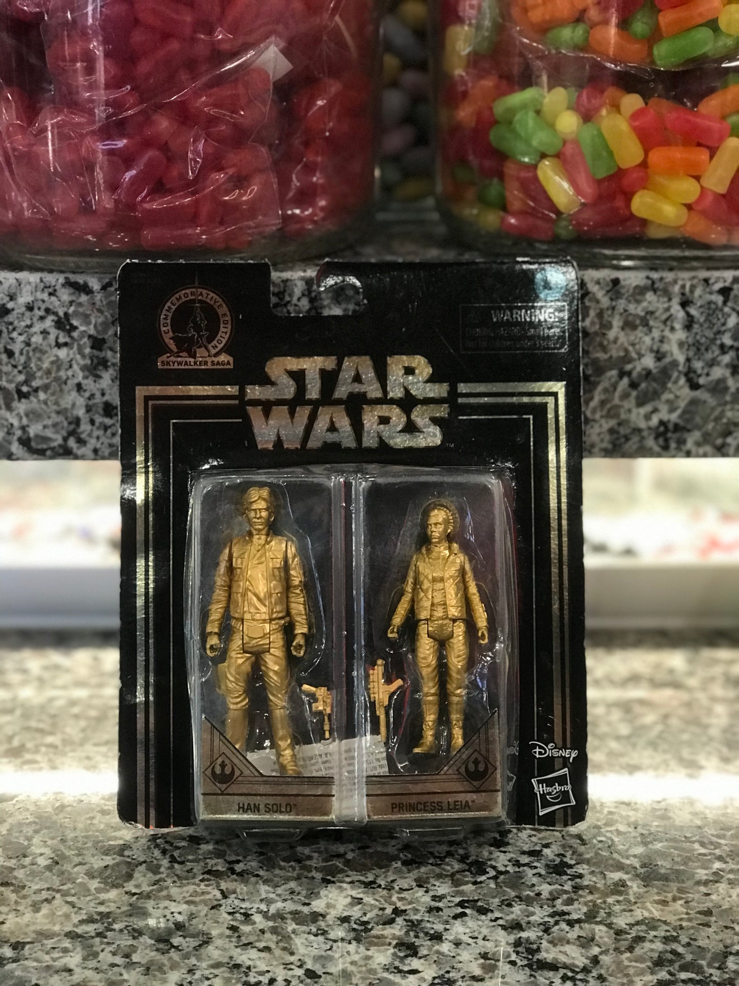 Toy,Starwars,Han& Princess,Commemorative,2005