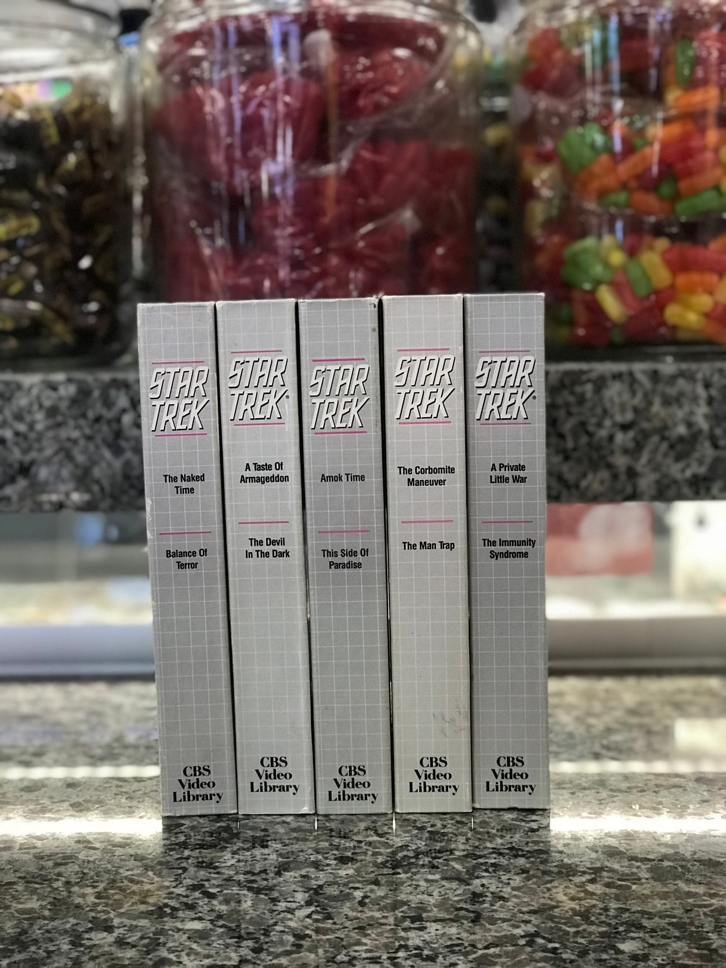 Star Trek,VHS,Set Of 5
