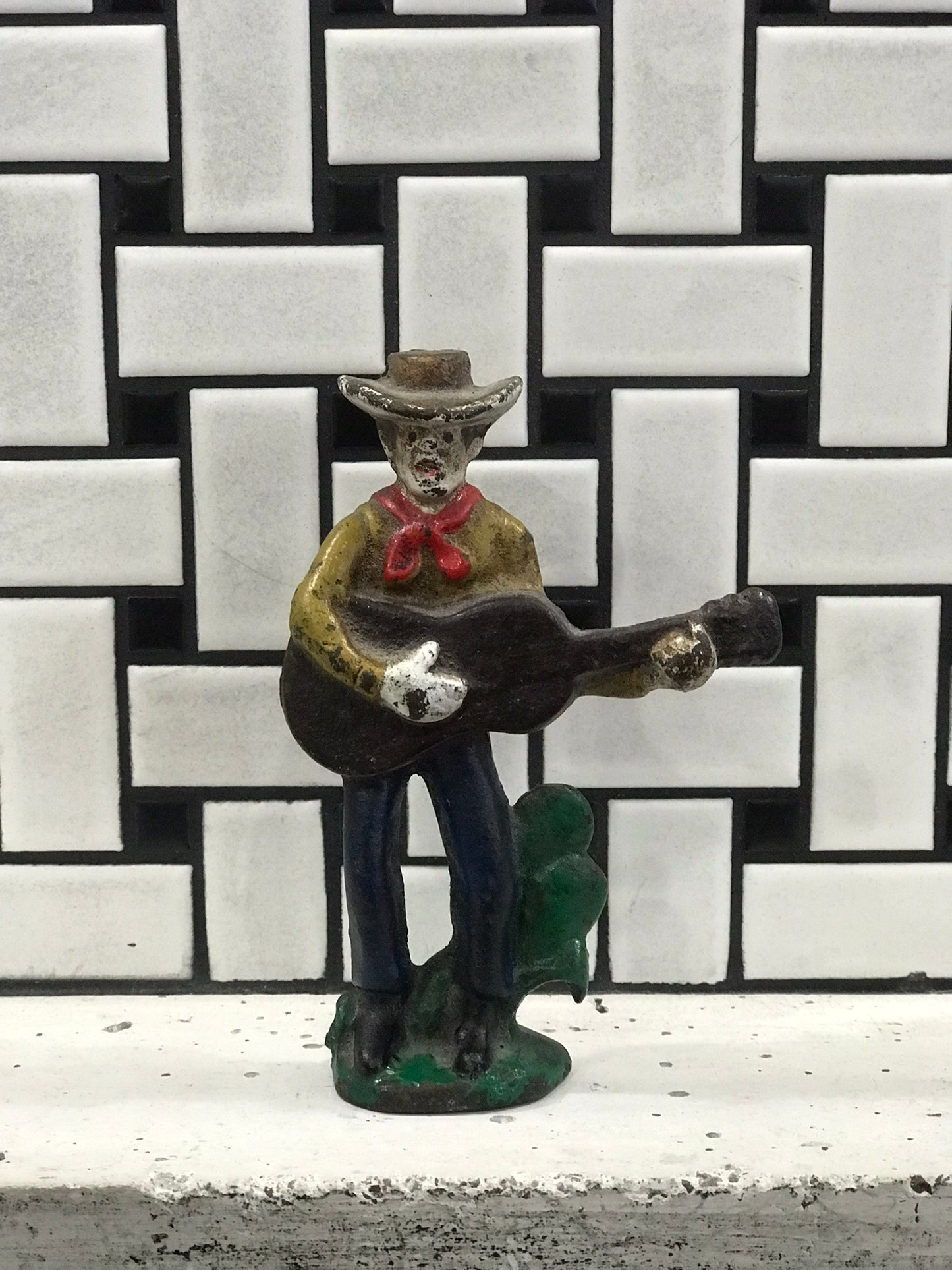 Figurine,Cactus Pete The Cowboy