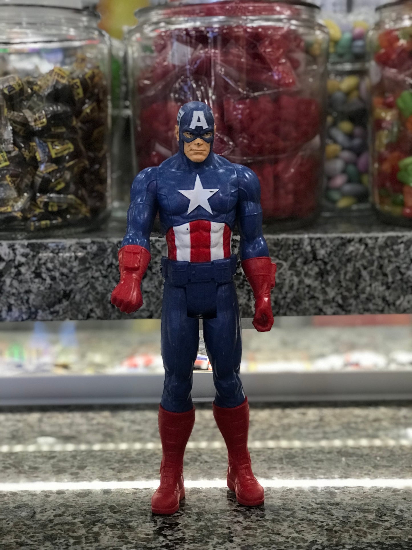 Toy,Captain America,Marvel Avengers,Red Gloves