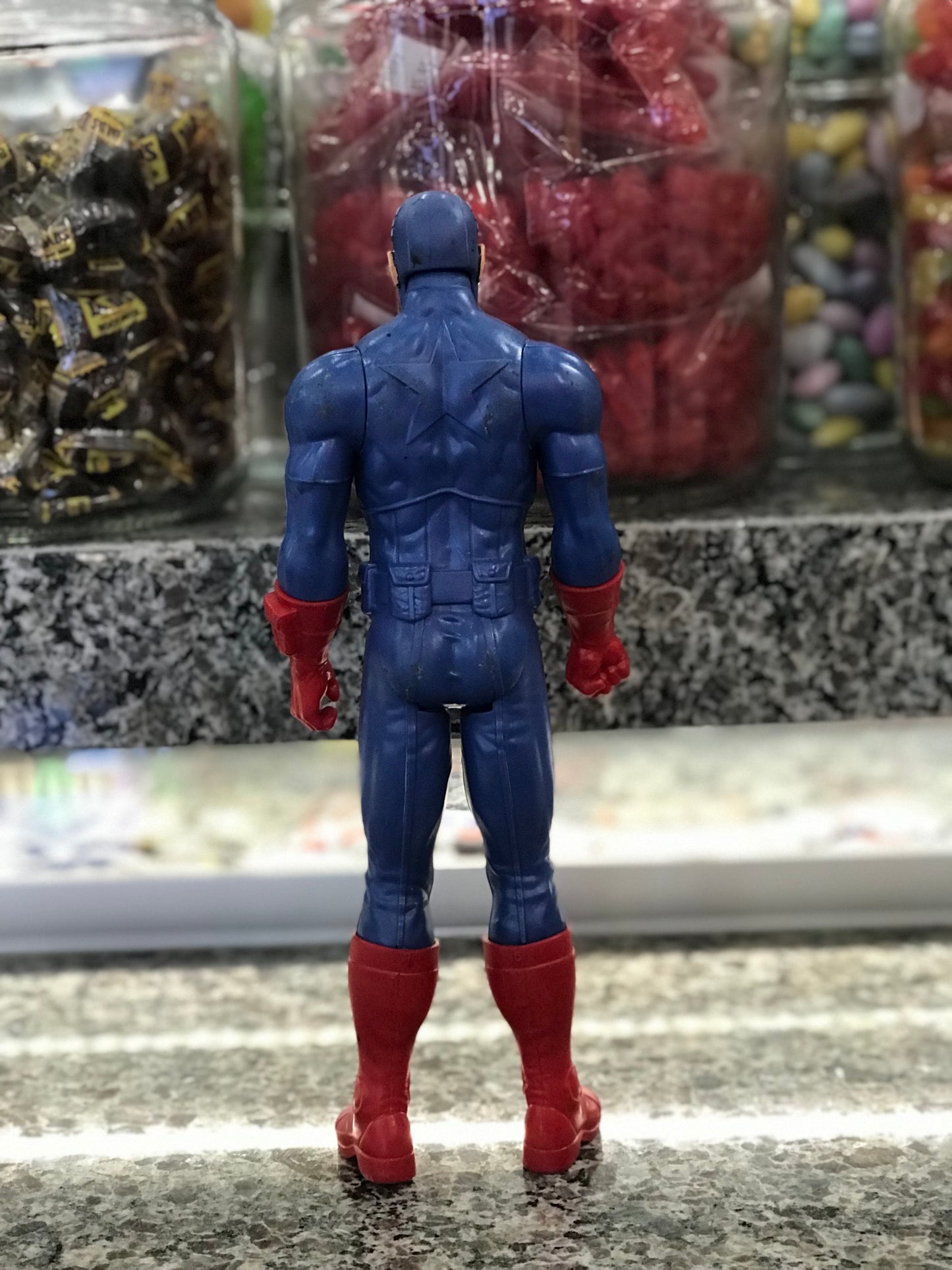 Toy,Captain America,Marvel Avengers,Red Gloves