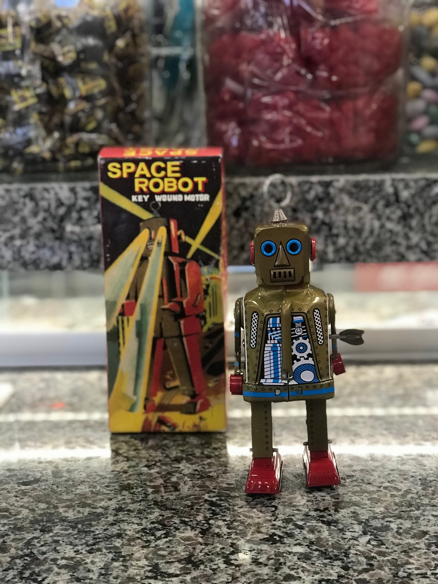 Toy,Space Robot,Wind Up