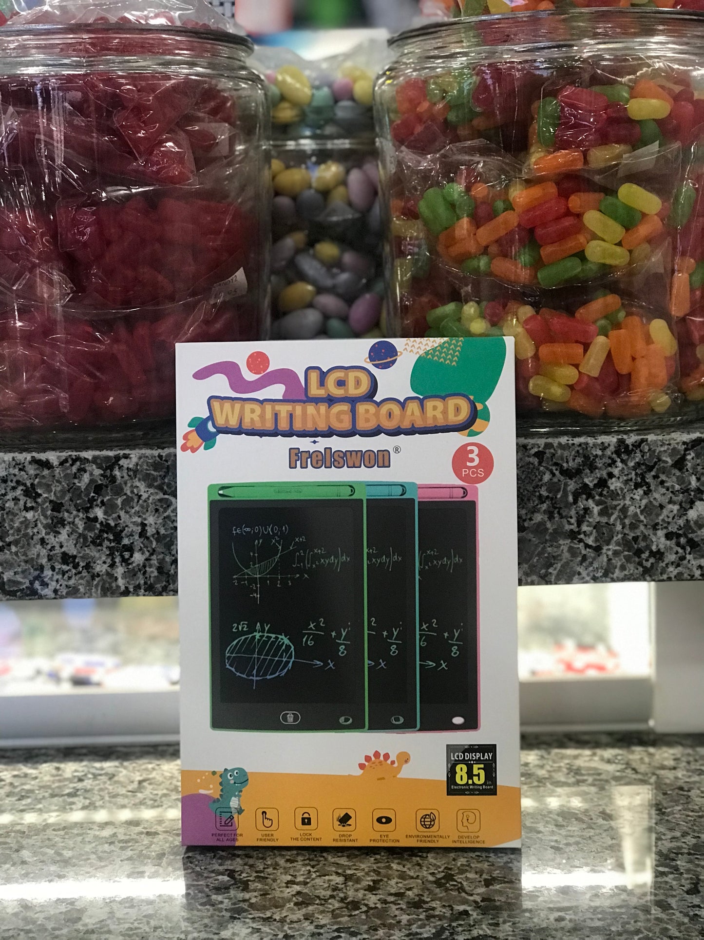 Writing Board,LCD,3.Pack