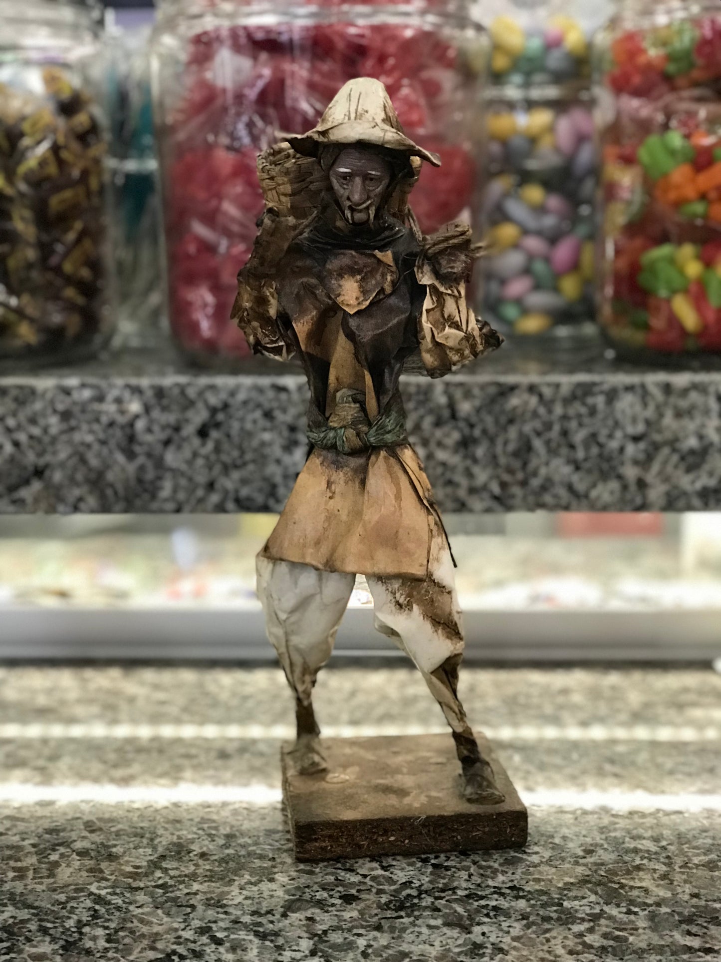 Figurine,Mexican Folk Art,Paper Mache