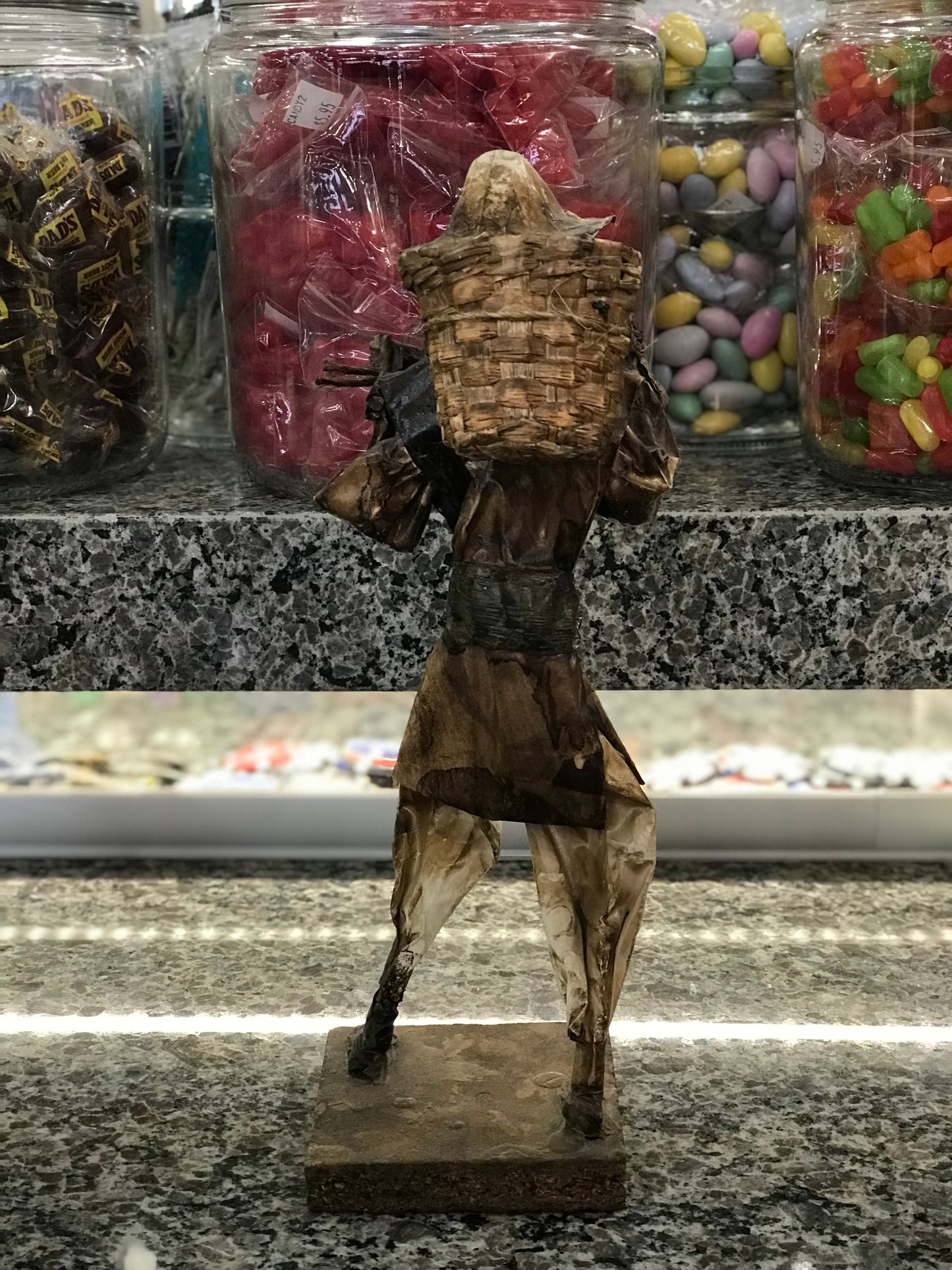 Figurine,Mexican Folk Art,Paper Mache