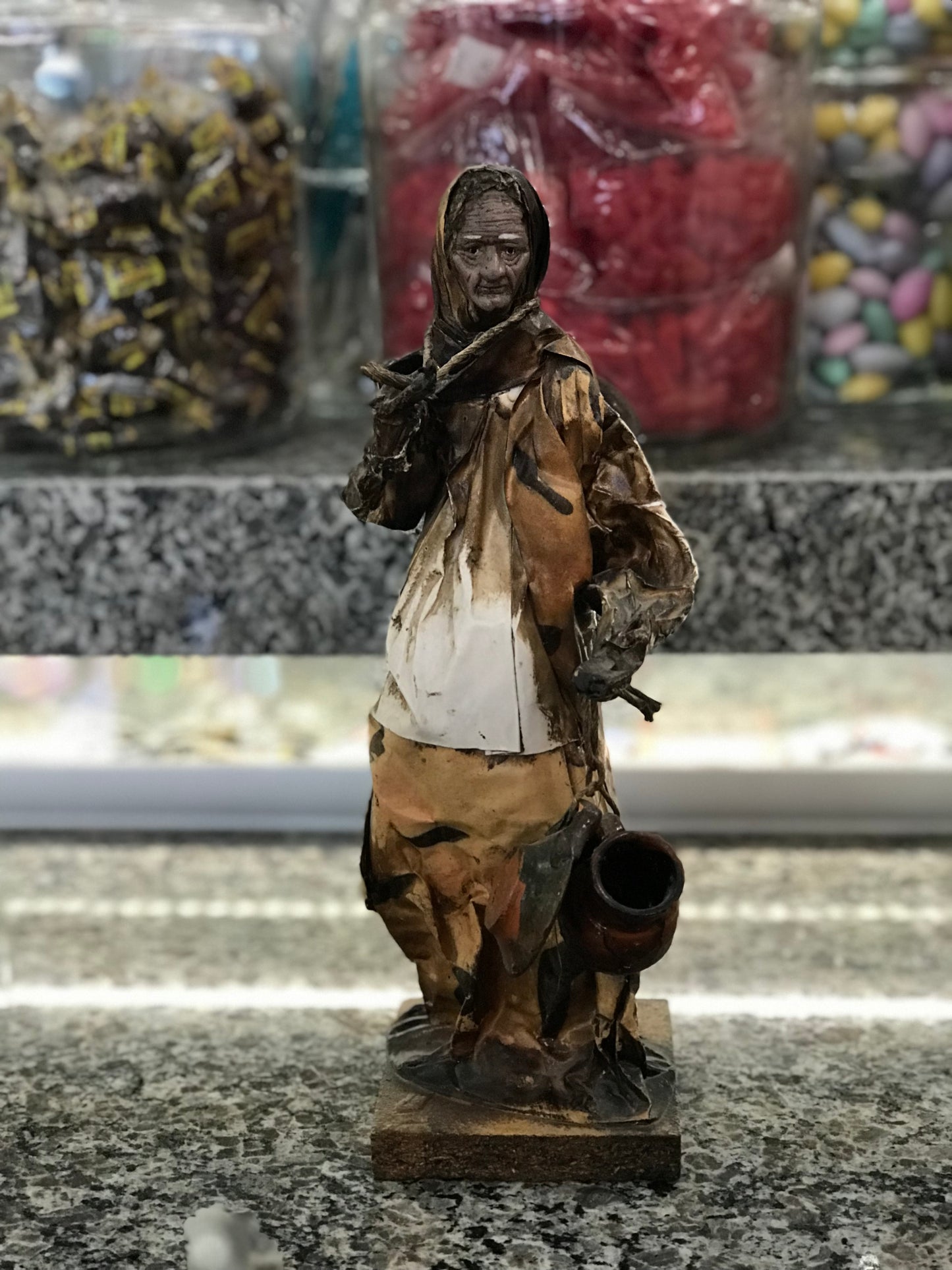 Figurine,Mexican Folk Art,Paper Mache