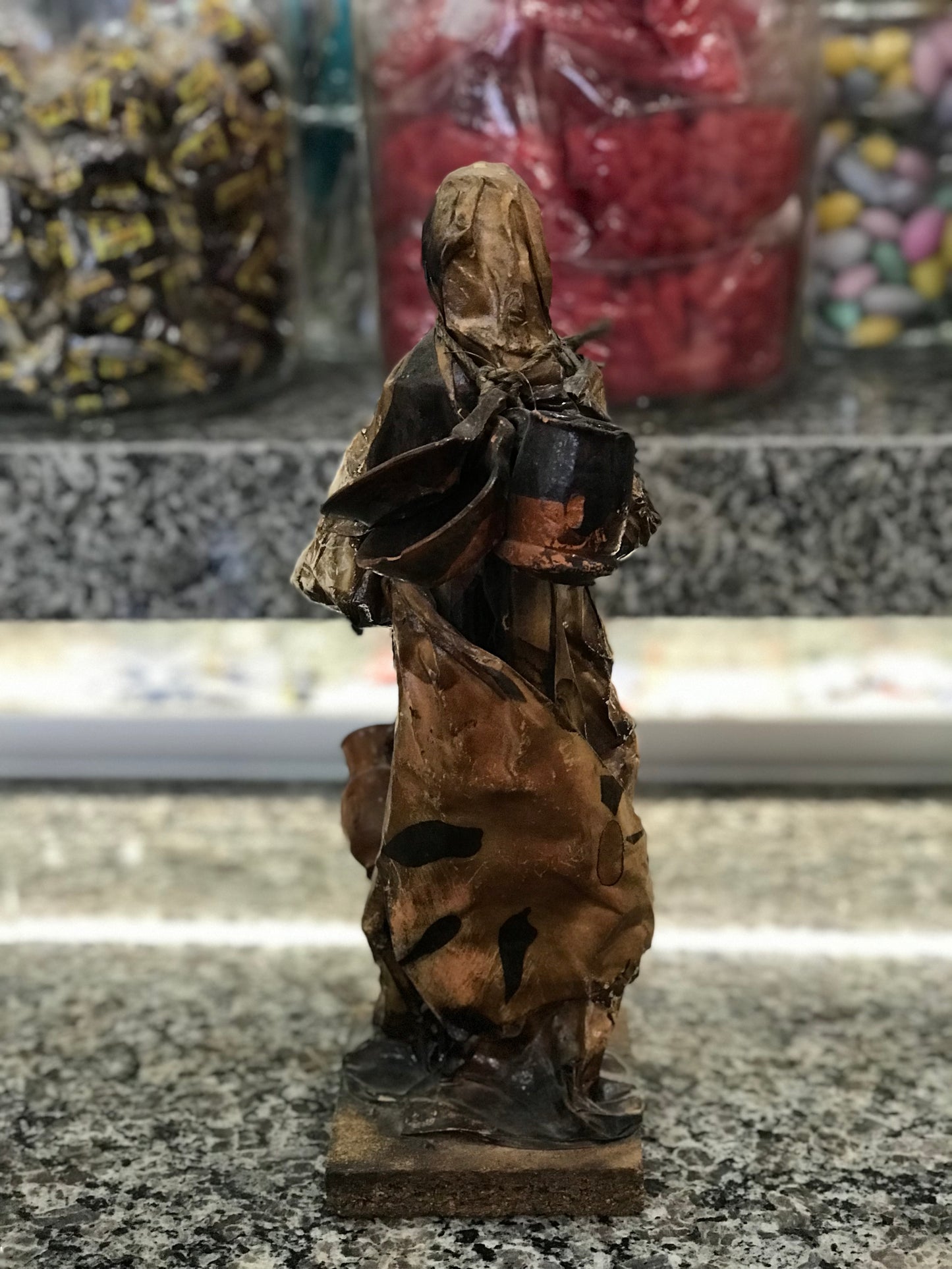 Figurine,Mexican Folk Art,Paper Mache