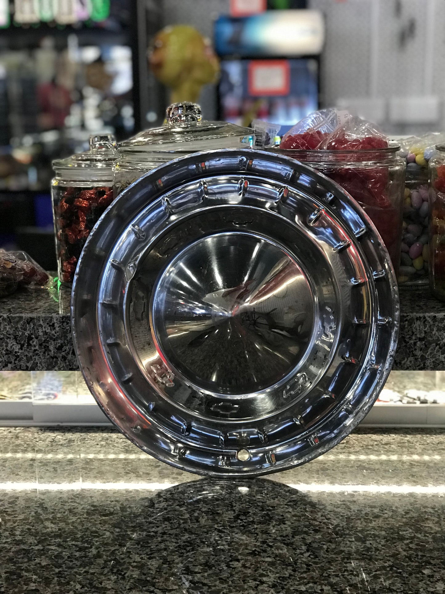 Hubcap,Chevy Bel Air,1955-1956