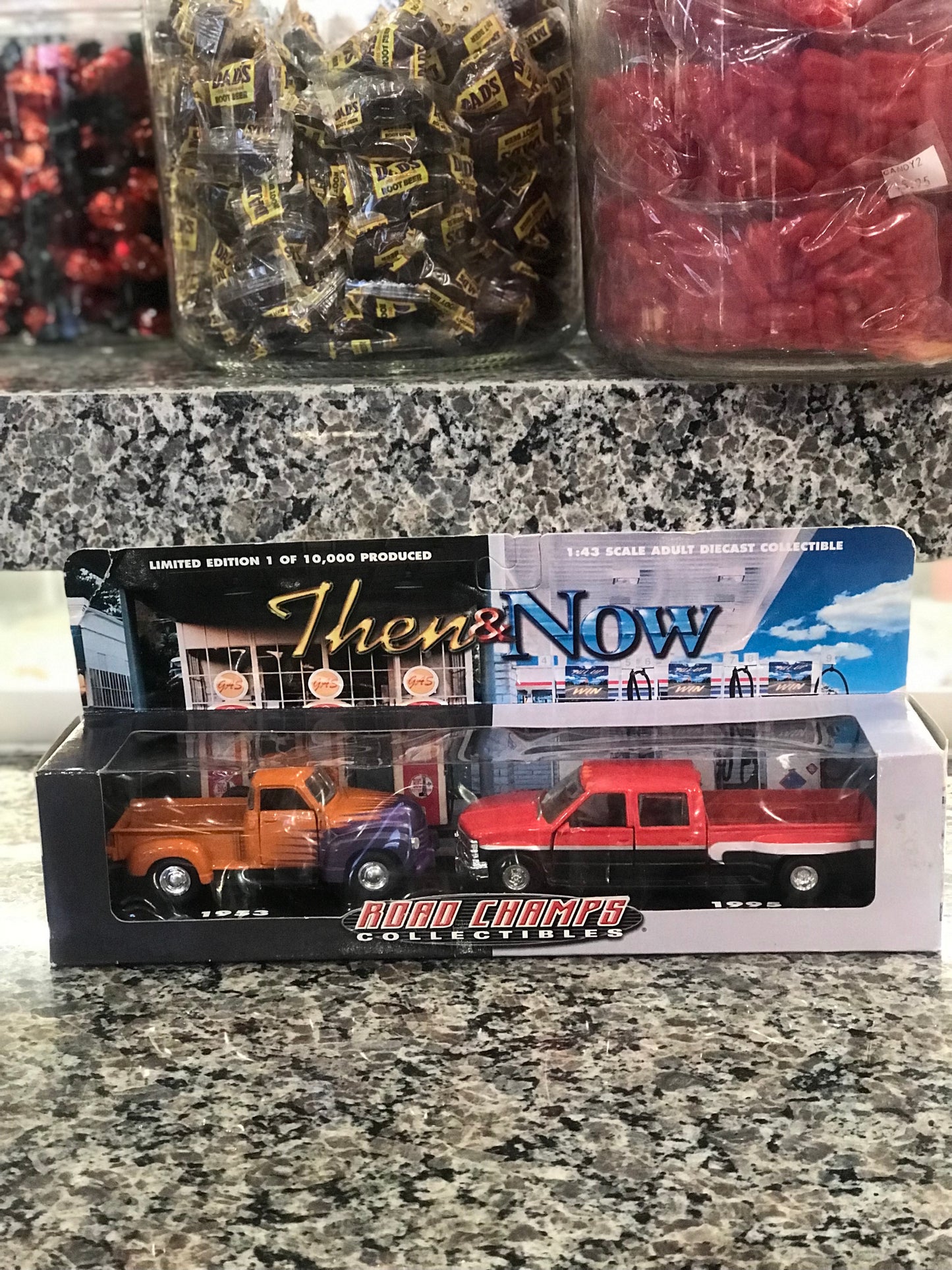 Toy,Then & Now,1953 & 1995 Chevy Pick Up,Model