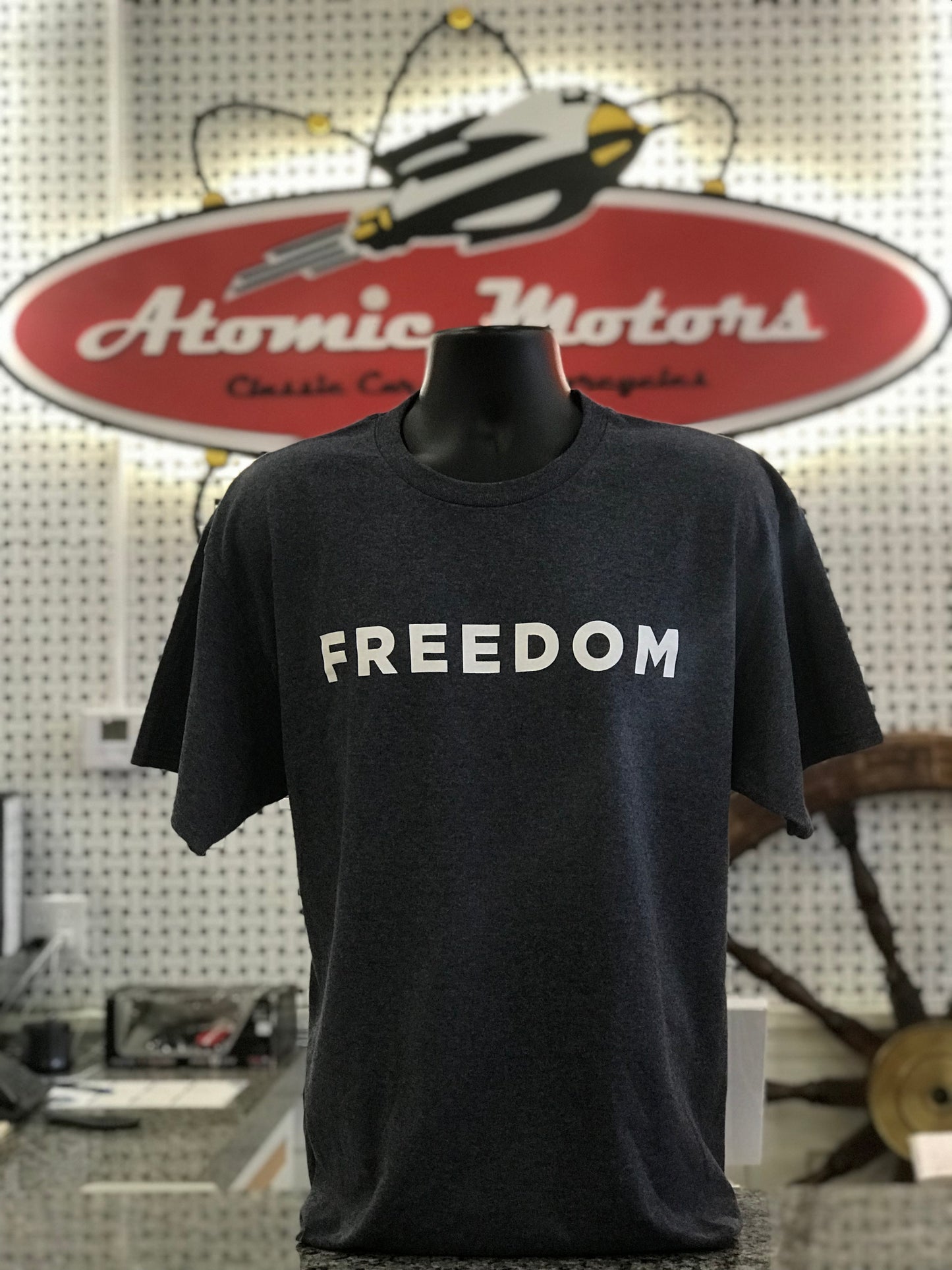 T-Shirt,Freedom,Heather Navy,Love My Freedom