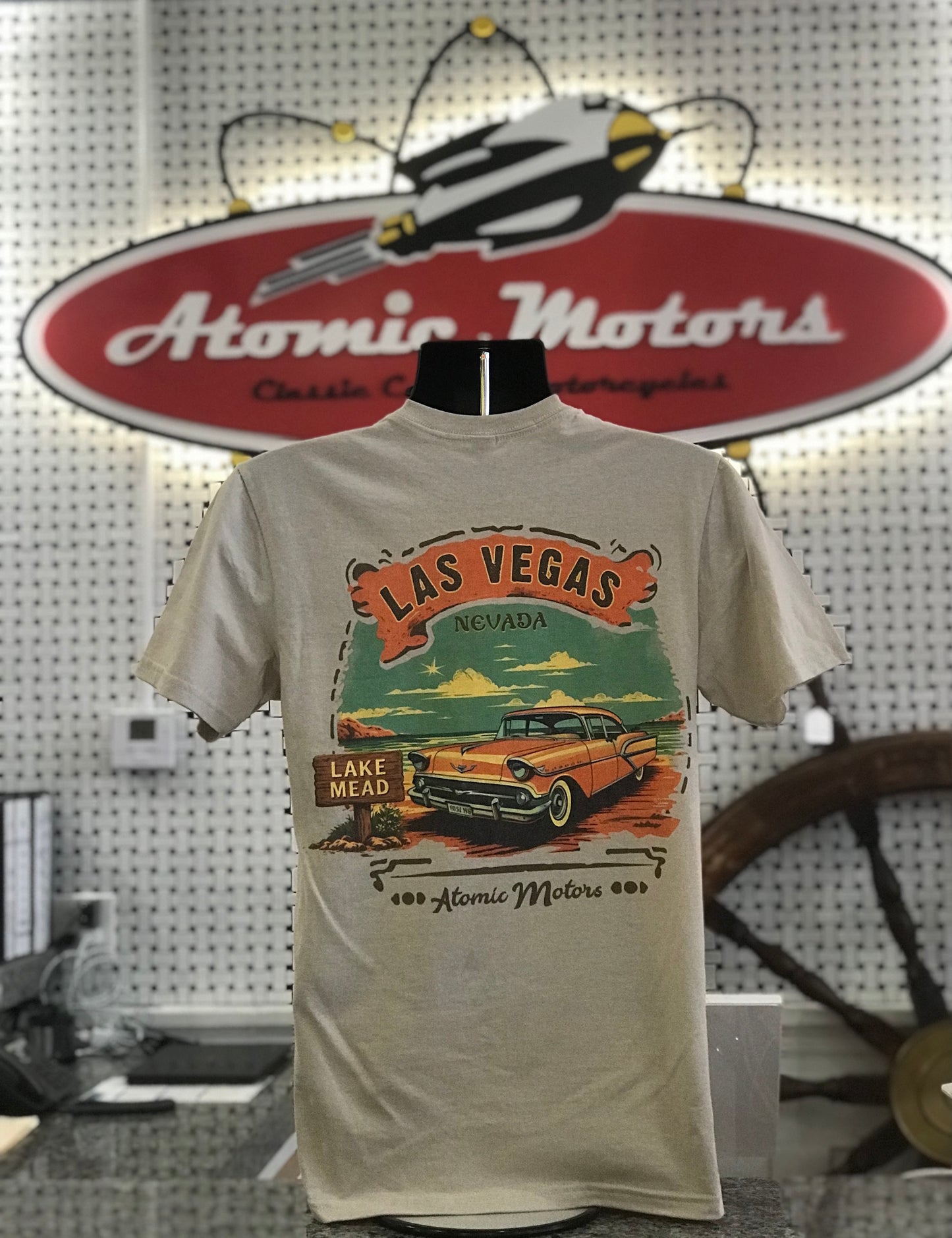 T-Shirt,Dashboard,Lake mead