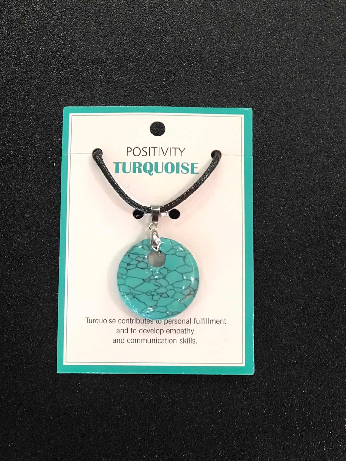 Necklace,Torquoise,Positivity