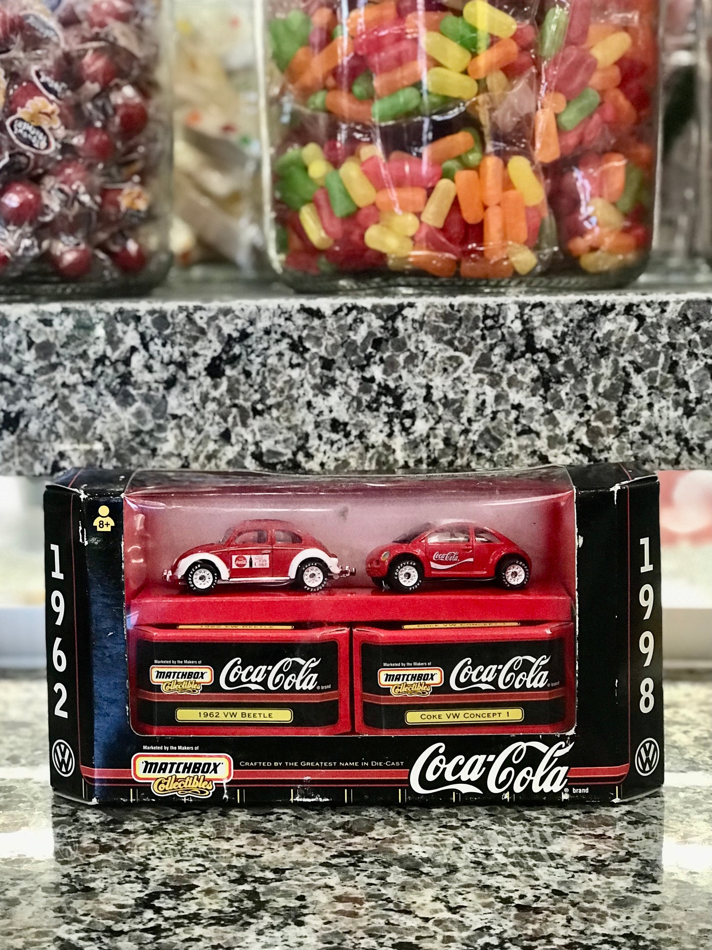 Toy,Coca Cola,VW Beetles 1962,Model