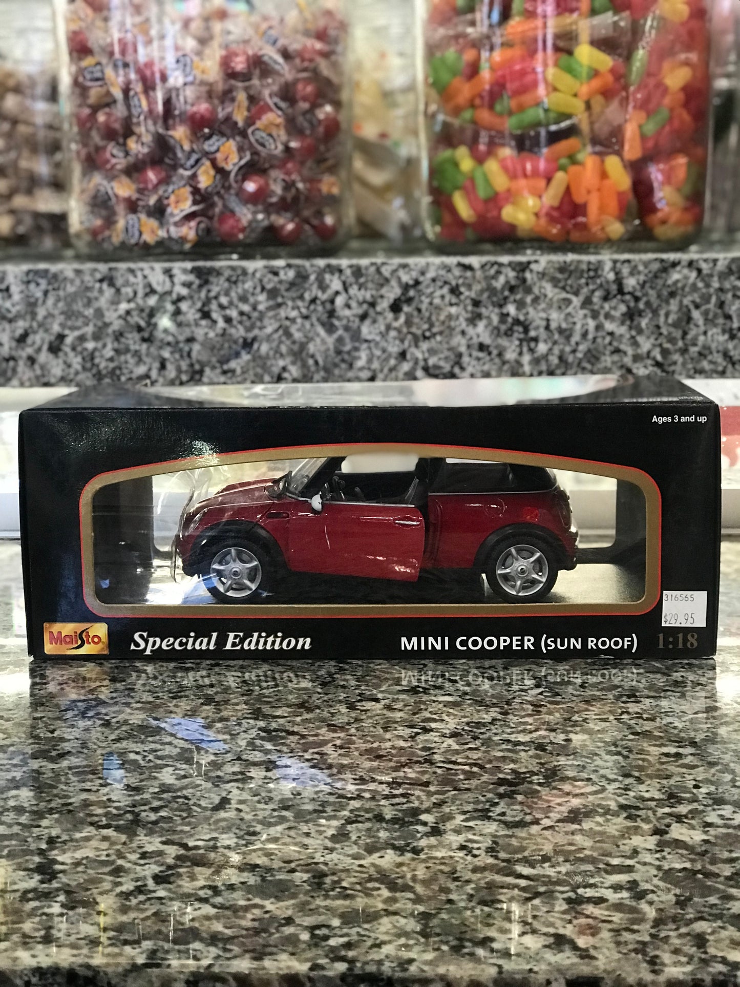 Toy,Mini Cooper,Sun Roof,Model