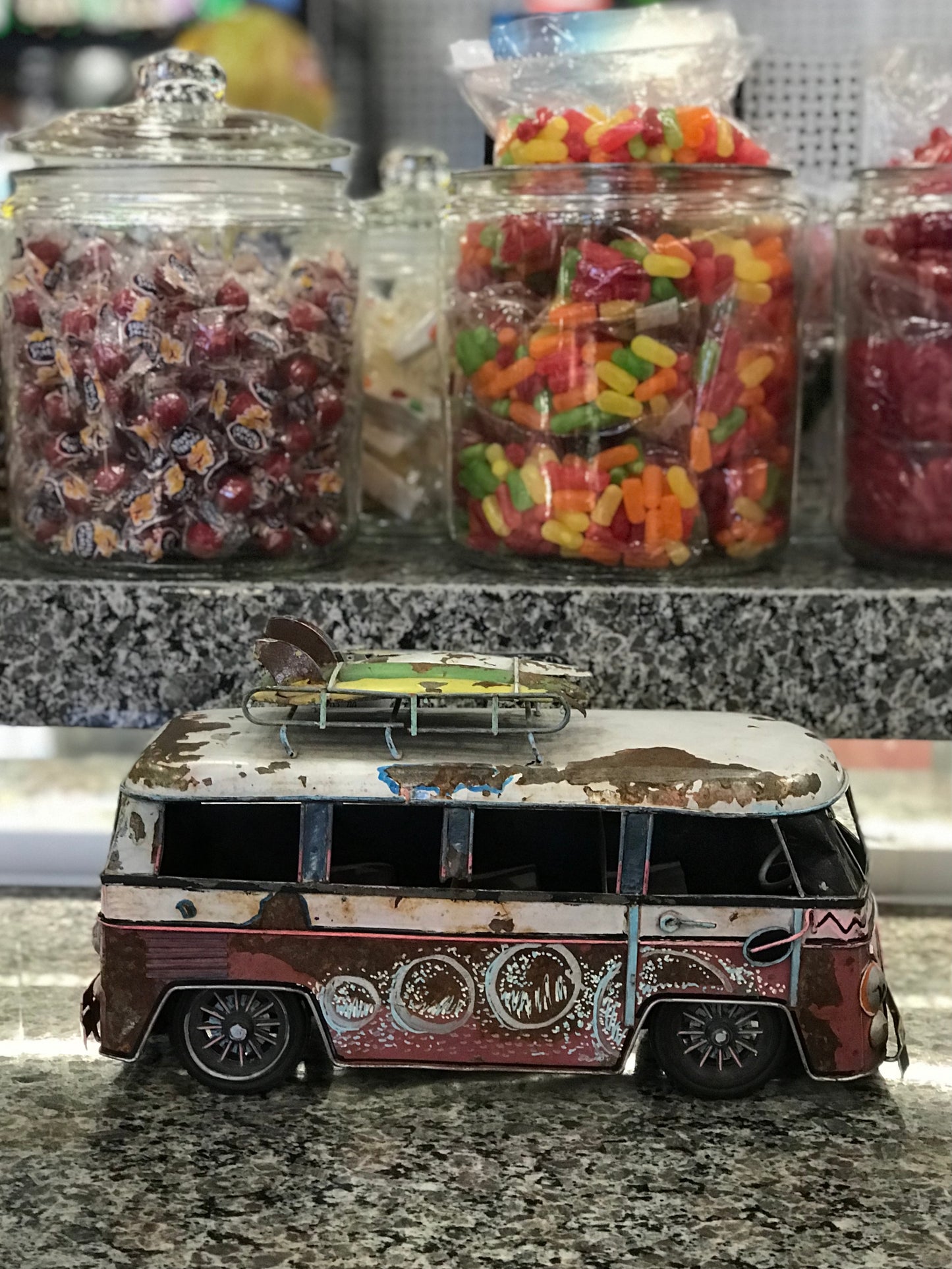 Figurine,VW,Van,Custom