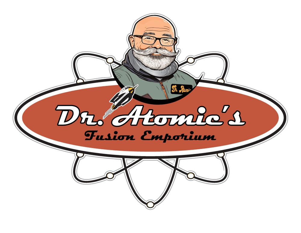 Motor Nuclear Model Mug,Atomic Motors,White – Dr. Atomic's Fusion Emporium