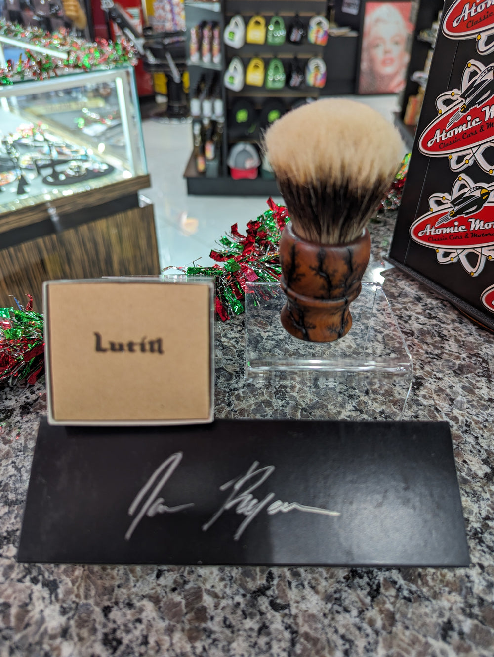 Wood Shaving Brush,Cherry,14