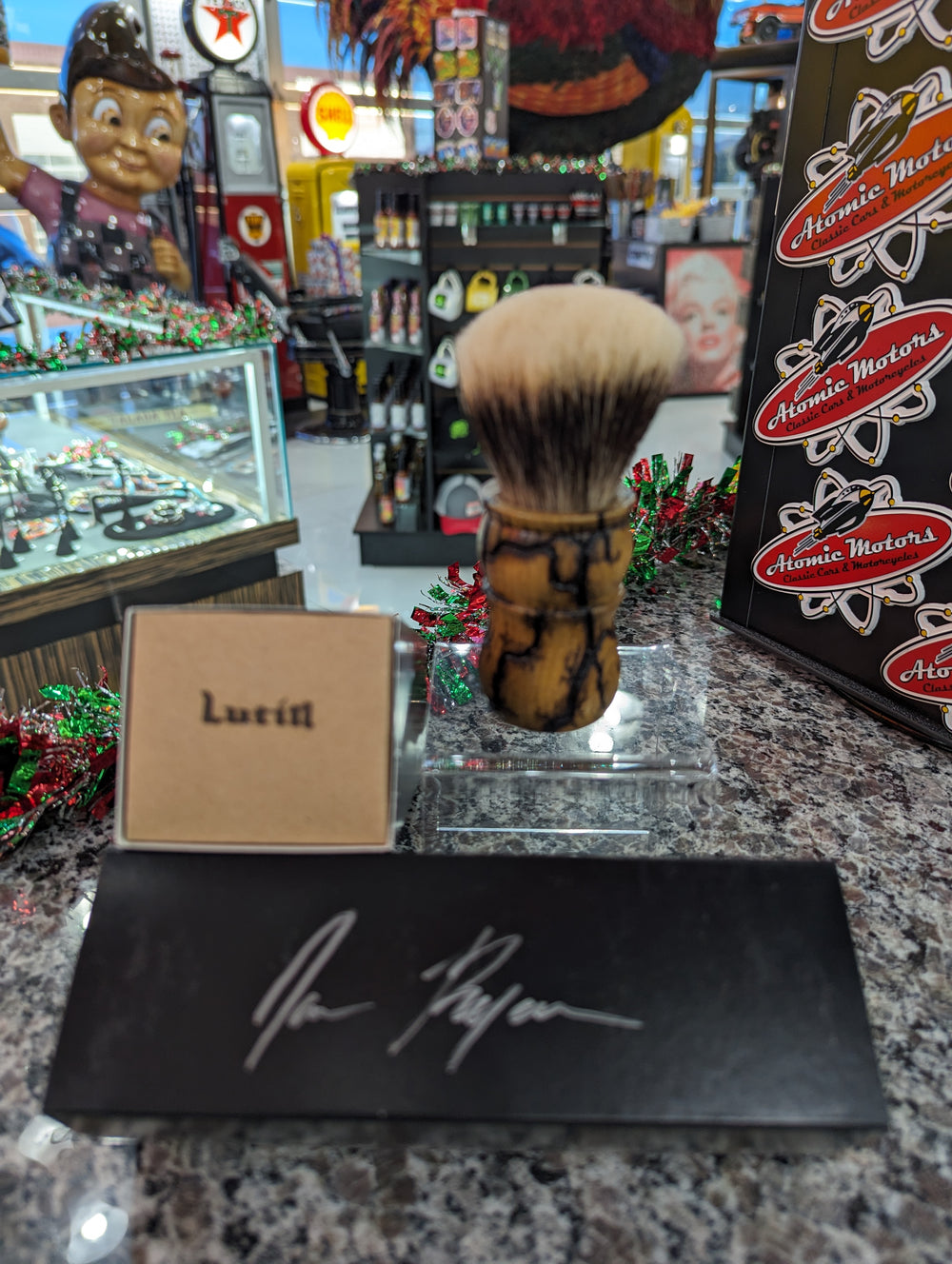 Wood Shaving Brush,Birch,1