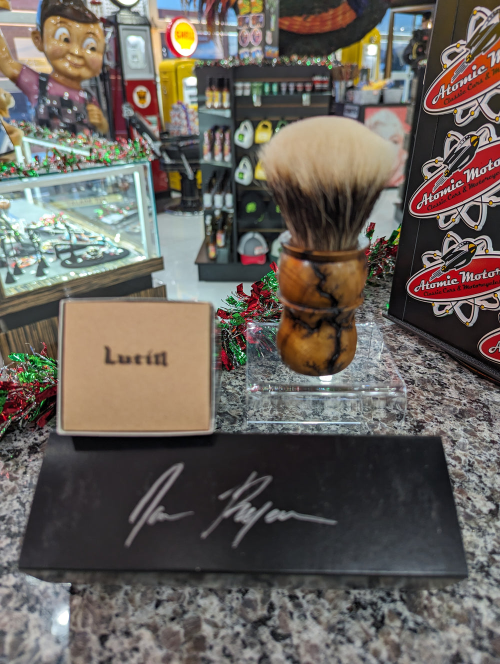 Wood Shaving Brush,Mrytle,9