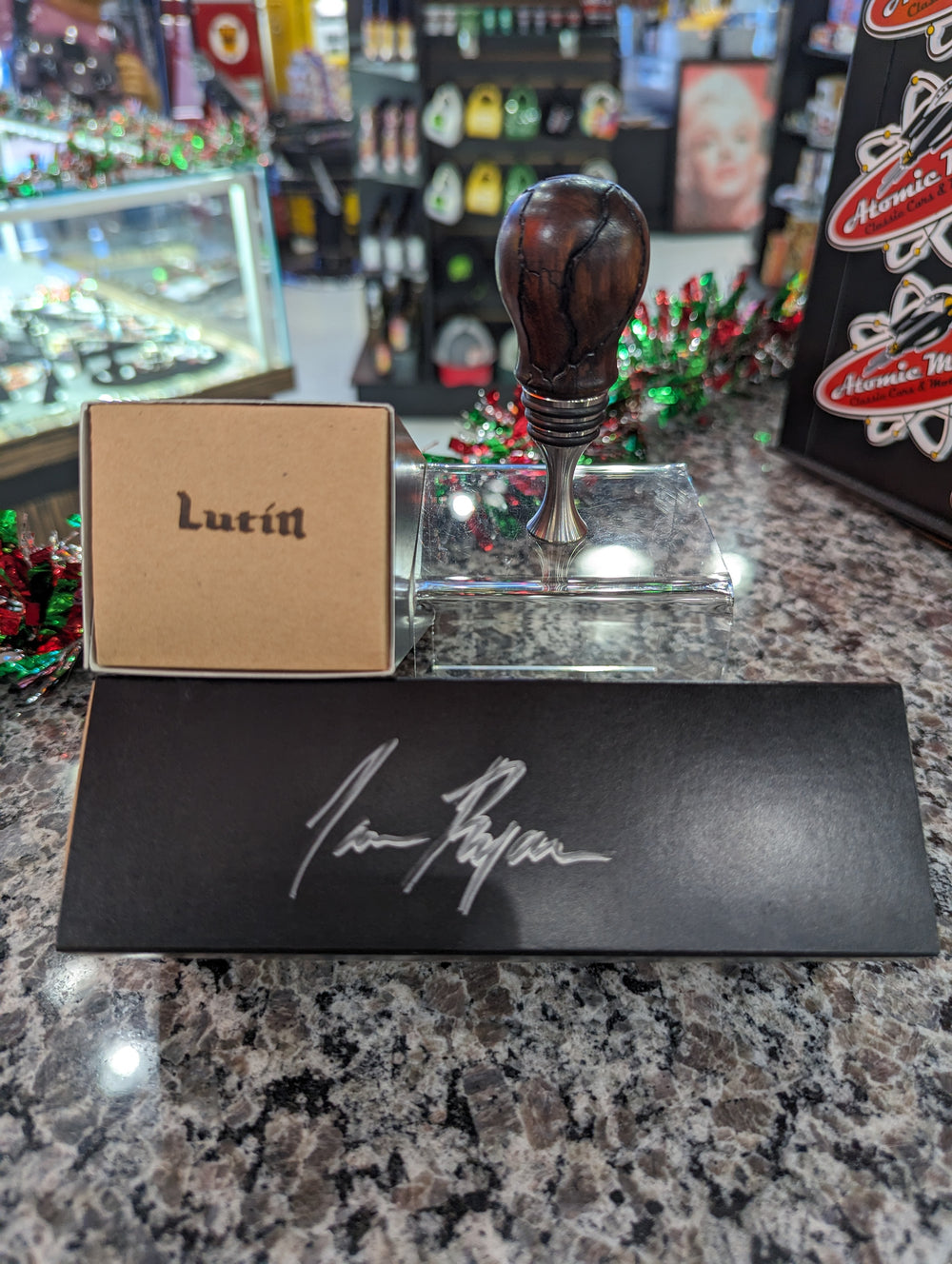 Wood Bottle Stopper,Caribbean Rose Wood,12