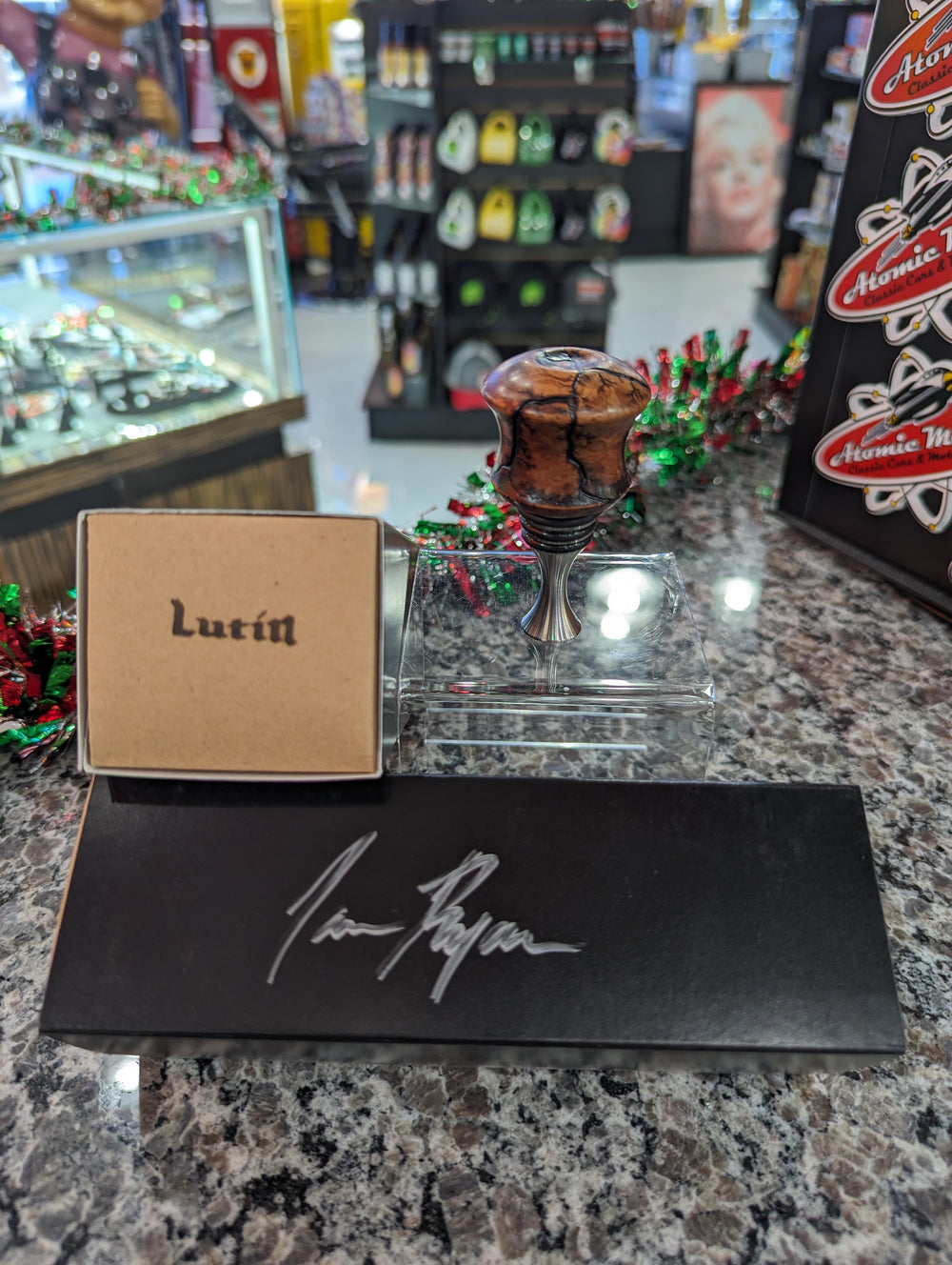 Wood Bottle Stopper,Italian Briar,13