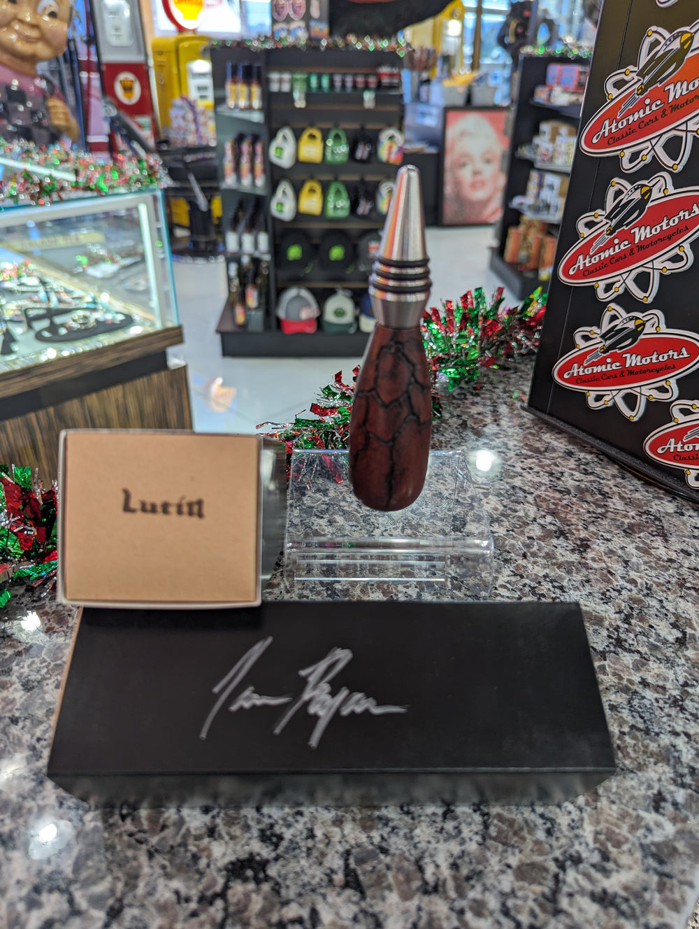 Wood Bottle Stopper,Blood Wood,2