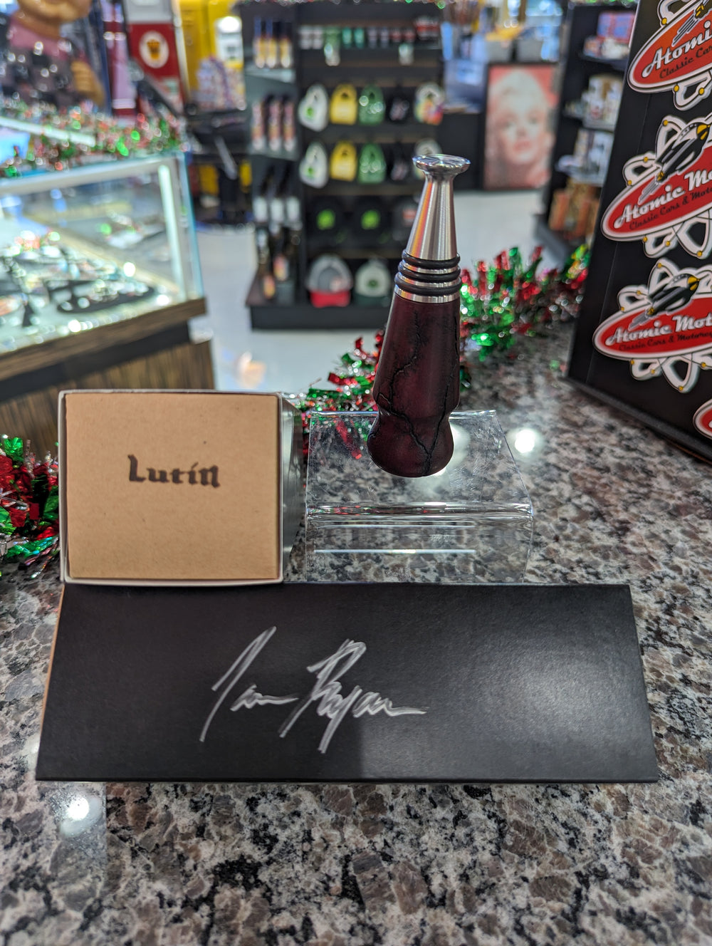 Wood Bottle Stopper,Purple Heart,4