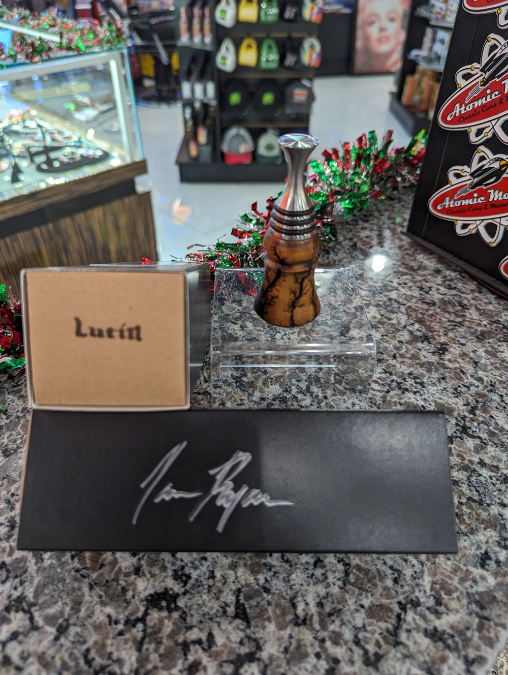 Wood Bottle Stopper,Myrtle,5