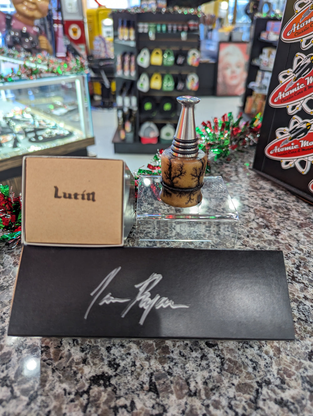 Wood Bottle Stopper,Myrtle,7